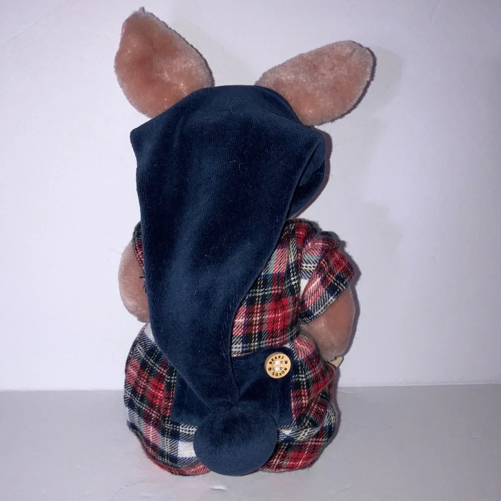 Plaid Pajama Piglet Stuffed Animal Made for Disney by‎ Boyd’s